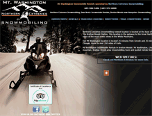 Tablet Screenshot of brettonwoodssnowmobilerentals.com